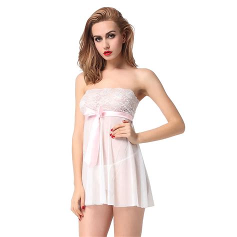 Etaoline Lingerie Sexy Sleepwear Camisola Lingerie Mulheres Nightdress