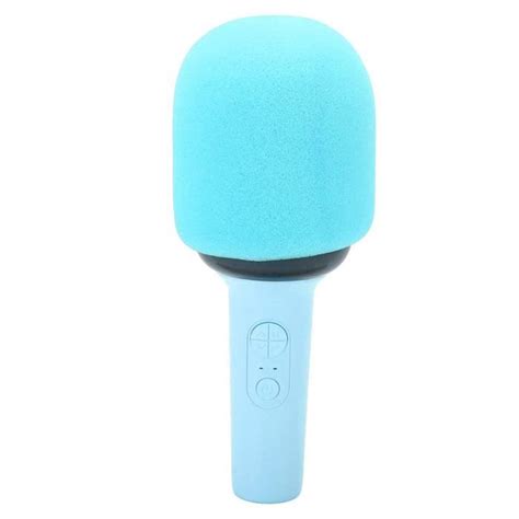 Jng Microphone Sans Fil Microphone Hifi Microphone Bluetooth Bleu