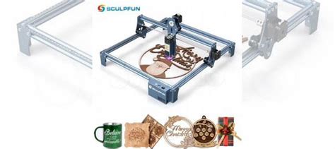 Sculpfun S9 90W лазерный гравировальный станок купить в Москве ...
