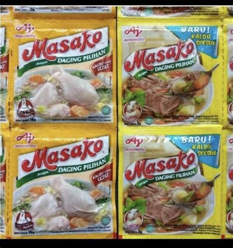 Masako Sachet Rasa Ayam Dan Sapi Isi 12 Penyedap Rasa Lazada Indonesia