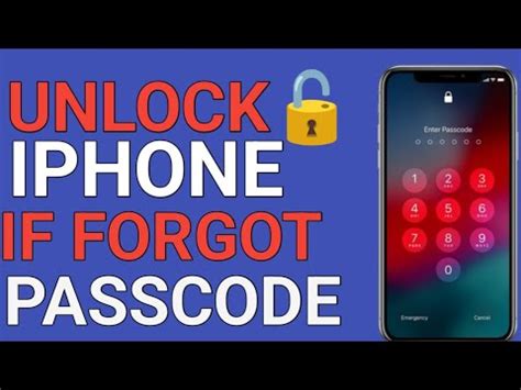 FREE Unlock Passcode Lock All IPhone Same Method Unlock IPhone IF