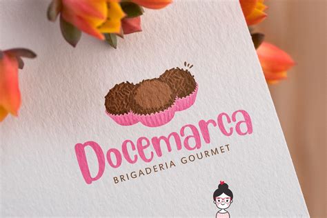 201940 Logo Confeitaria Logo Brigaderia Pré criado Elo7