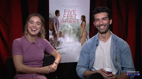 Interview: Haley Lu Richardson and Justin Baldoni (Five Feet Apart ...