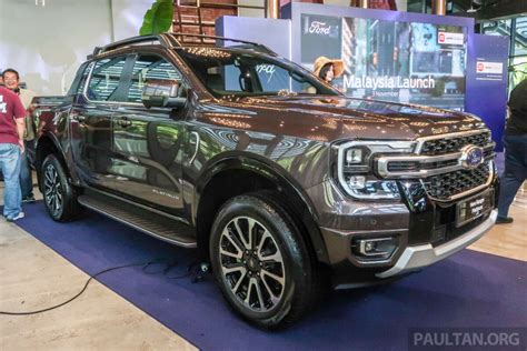 Ford Ranger Platinum Launched In Malaysia 20l Bi Turbo Diesel