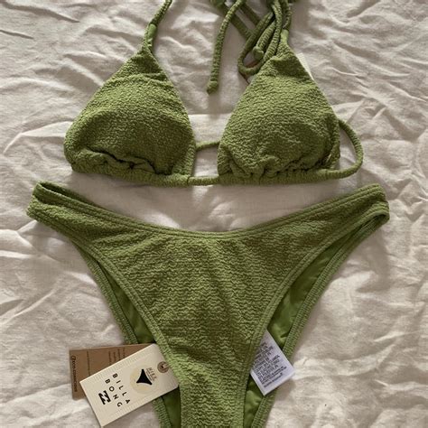 Billabong Bikini Never Worn With Tags Size Or L Depop