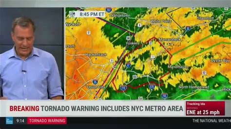 Tornado Warning For My Area On The Weather Channel Youtube