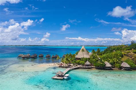 Aerial View Of Sofitel Bora Bora Private License Image