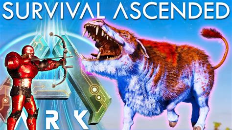 Ark Survival Ascended Charchar Sighting Daeodon Tame And Swamp Cave