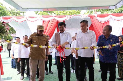 Menteri ATR Kepala BPN Resmikan Gedung Baru Kantor Pertanahan Kota