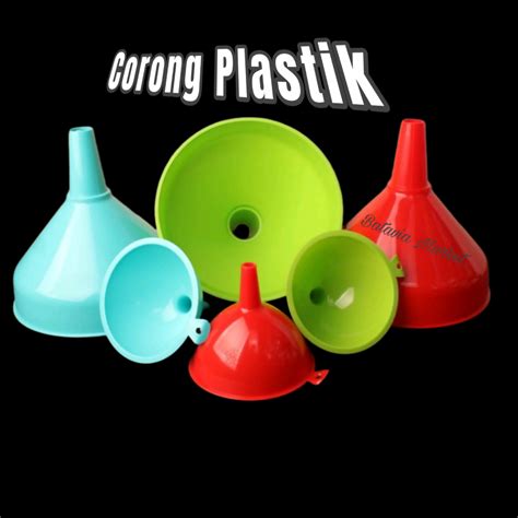 Jual Corong Plastik Serbaguna Corong Air Minyak Pelastik Warna