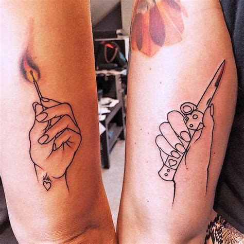 79 Hearty Matching Best Friend Tattoos With Meanings In 2023 Matching