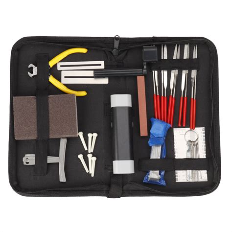 Guitar Maintenance Repair Tools Full Set Tool Kit Pliers Care Kit With