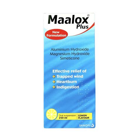 Maalox Plus Suspension Ml Maalox Rightdose