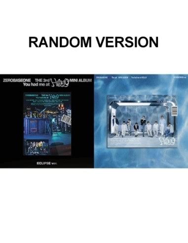 Zerobaseone Rd Mini Album You Had Me At Hello Random Ver Cd