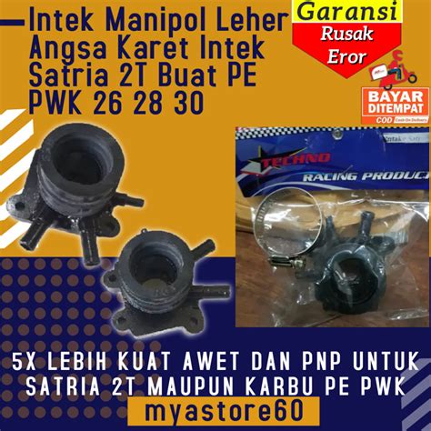 Jual Manipul Intek Maniful Sambungan Karbu Satria 2T Buat PE PWK 26 28