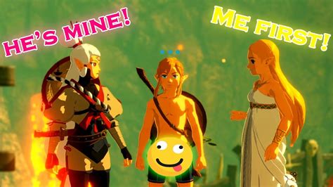 Hyrule Warriors Age Of Calamity Naked Link Cutscenes YouTube