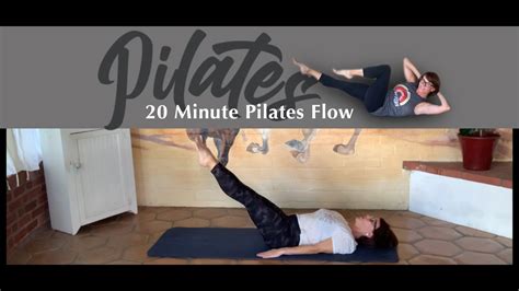 20 Minute Pilates Flow Youtube