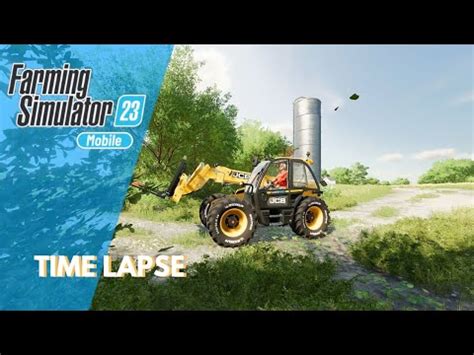 FARMING SIMULATOR 23 COLHEITA DE AVEIA E FARDOS Time Lapse YouTube