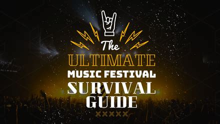 The Ultimate Music Festival Survival Guide Youtube Thumbnail Template