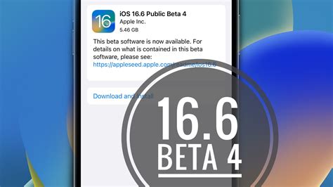 IOS 16 6 Beta 4 Features Changes Issues Fixes More