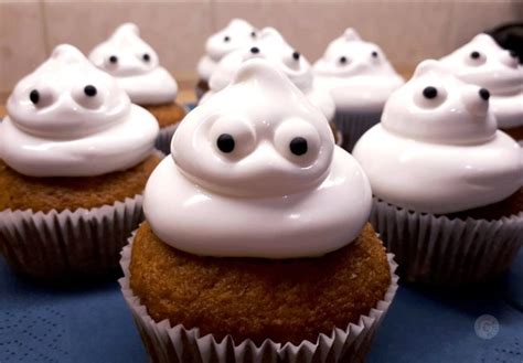 Rezept Halloween Snack Muffins Geister Gespenster Happybabyness