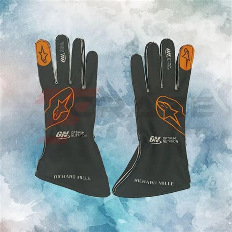 Mclaren F1 2024 Gloves Mclaren F1 Replica Race Gloves Craze Racewears