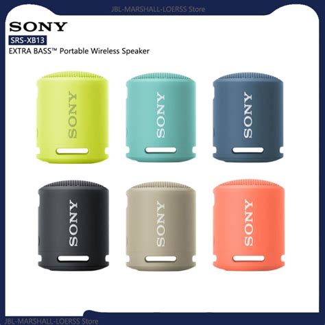 Sony Srs Xb13 Extra Bass Wireless Bluetooth Portable Lightweight