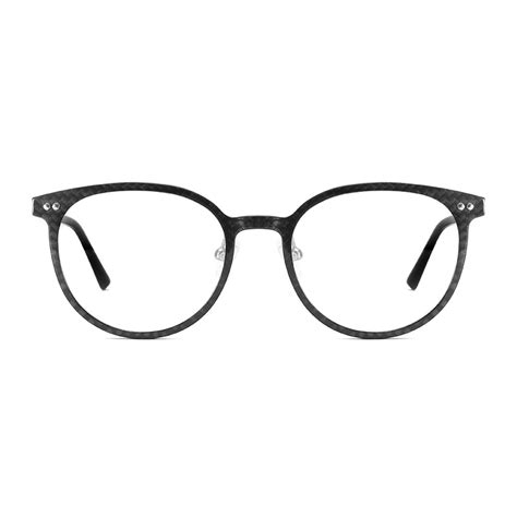 High Qaulity Ultralight Carbon Fiber Optical Frame With Metal Temples