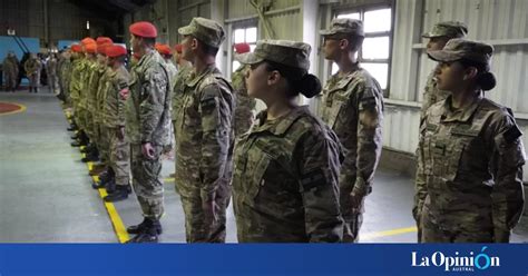 Soldados de la X Brigada Aérea de Río Gallegos culminaron el curso de