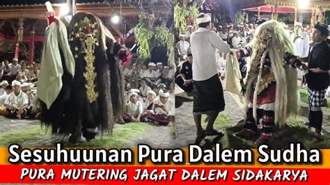 Kerauhan Massal Sesuhuunan Pura Dalem Sudha Mesolah Ring Pura