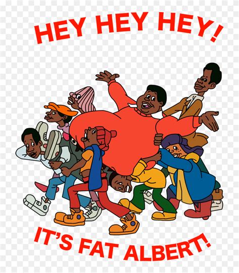 Transparent Fat Albert Png - Hey Hey Hey It's Fat Albert Poster, Png ...