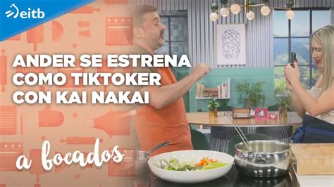 Ander González se estrena como tiktoker con Kai Nakai YouTube