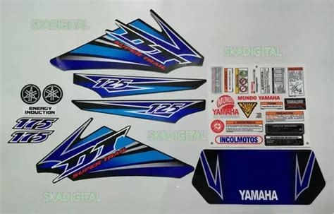 Kit Completo De Calcomanías Yamaha Dt 125 175 Modelo Nuevo Cuotas sin