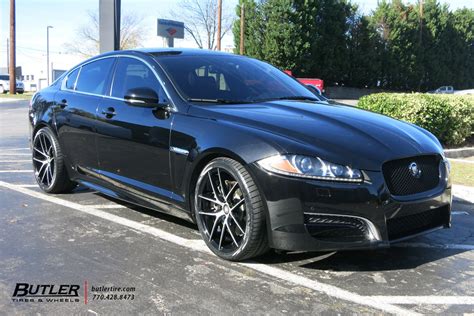 Jaguar XF with 20in Niche Targa Wheels exclusively from Butler Tires ...