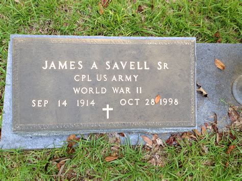 James Alton Savell Sr 1914 1998 Find A Grave Memorial