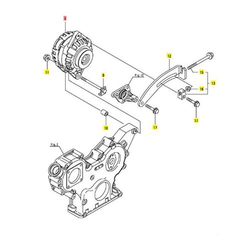 Yanmar Genuine Vio Alternator Machine Serve