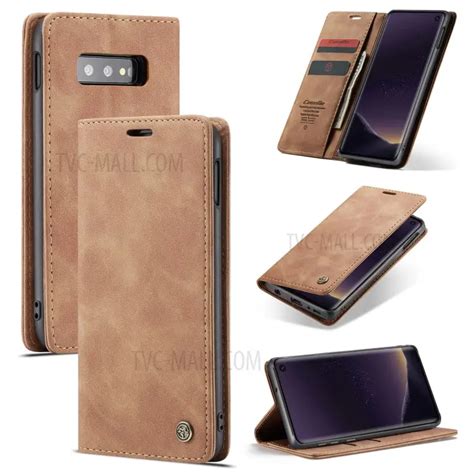 CASEME 013 Series For Samsung Galaxy S10e PU Leather Casing Auto