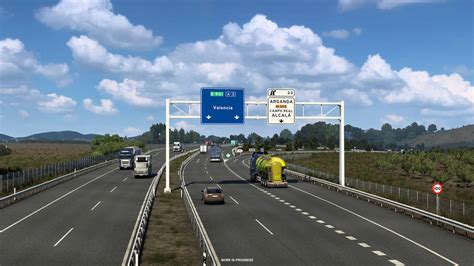 Euro Truck Simulator S V Build Set To Expand Iberia Dlc Traxion