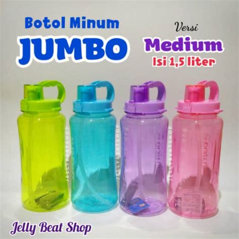 Jual Botol Minum Jumbo Besar 1 5 1 5 Liter 1 5liter 1 5liter 1500ml