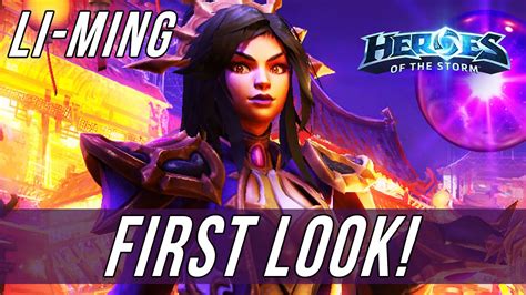 Li Ming First Look New Hero Heroes Of The Storm Youtube