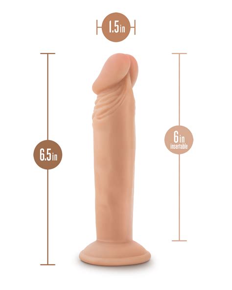 BL 14923 Dr Skin Plus 6 Inch Posable Dildo Vanilla Honey S Place