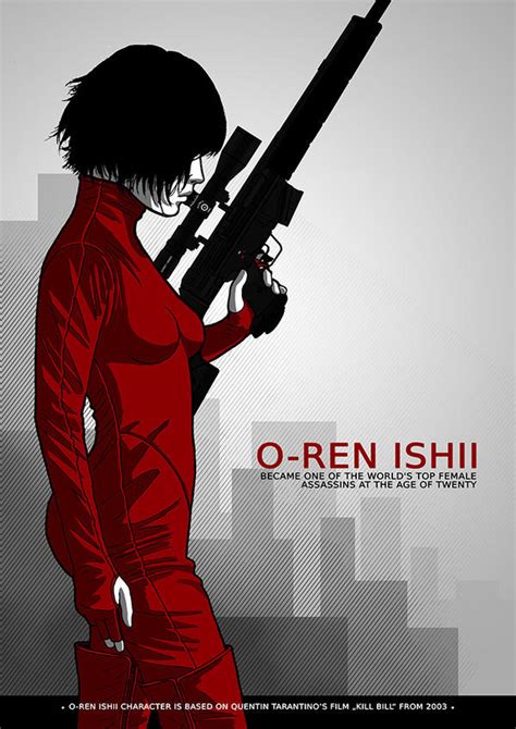 O-Ren Ishii by DevCageR on DeviantArt