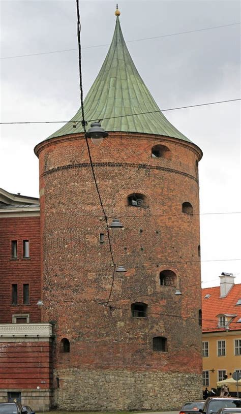 The Powder Tower In Riga Latvia Stock Photo Image Of Capital Street