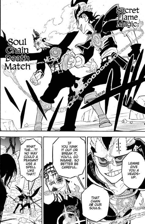 Black Clover How Magna Created His Soul Chain Deathmatch Spell