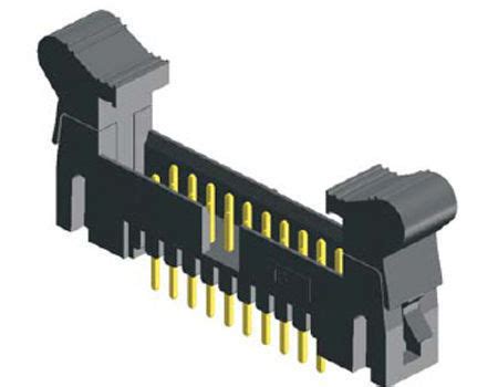 Mm Mm Pitch Box Header Ejector Connector Smt Type Samtec Ehf