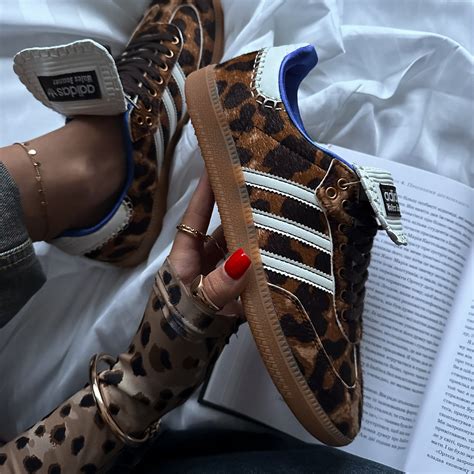 Adidas Samba Pony Leopard, женские кроссовки, Леопардовые Самбы 38(24 ...