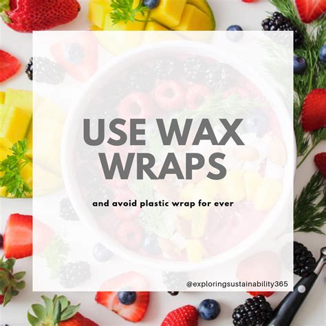 Sustainable Step Plastic Wrap Exploring Sustainability