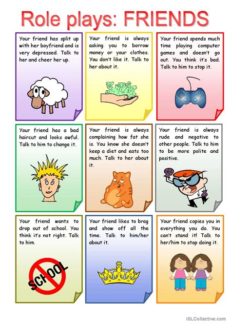 Role Play Ideas For Esl At Minh Boser Blog