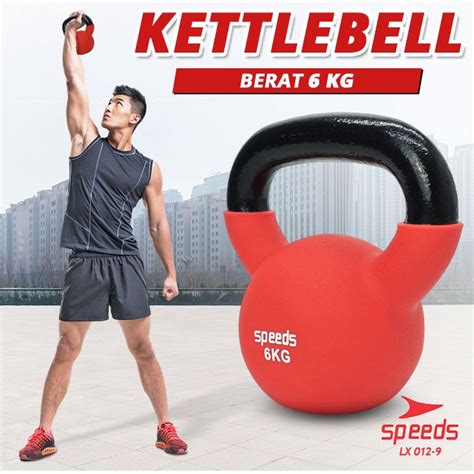 Jual Speeds Kettlebell Dumbell Barbel Kg Kettlebell Vinyl Alat Gym