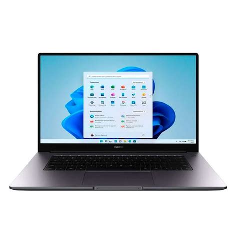 Ноутбук HUAWEI Matebook D15, серый купить по низкой цене: отзывы, фото ...
